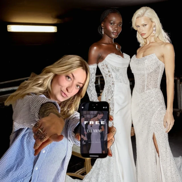 THIS. IS. HUGE!! We just got word that our rep from @evieyoungbridal & @madilanebridal is coming for our catwalk and she will be gifting someone a FREE dress from their entire collection!! That’s right, we will be giving away TWO FREE DRESSES at our event!!! If you haven’t bought tickets, now’s your sign! Read more about the event in our catwalk highlights! 🖤🖤🖤 @hayley_madilane